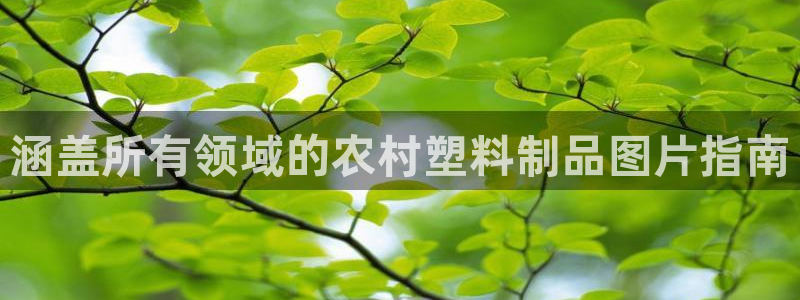 太陽集團怎么樣：涵蓋所有領(lǐng)域的農(nóng)村塑料制品圖片指南